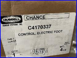 Hubbell Power C4170337 Capstan Hoist Electric Foot Control 1,000 lb. & 3,000 lb