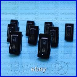 Hummer H1 9 Switch Led Power Window & Door Lock Switch Set ('92-'03) 6004185-kit