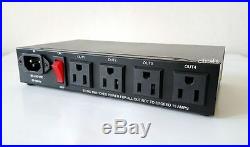 IP9258T 4 Port Built-In Web AC Power Network Switch Controller Remote Reboot