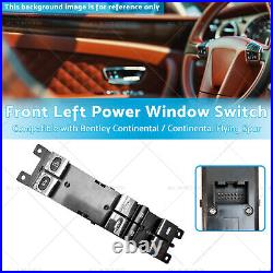 Left Power Window Switch Suitable for Bentley Continental Gt, Gtc Flying Spur