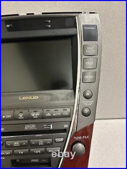 Lexus Oem Es350 Front Navigation Radio Stereo Screen Gps Headunit 2007-2009 6