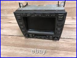 Lexus Oem Gs300 Gs400 Front Navigation Screen Monitor Cassette Radio 1998-2000 4