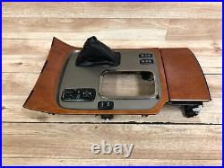 Lexus Oem Lx470 Front Center Console Wood Shifter Panel Cover 2003-2007