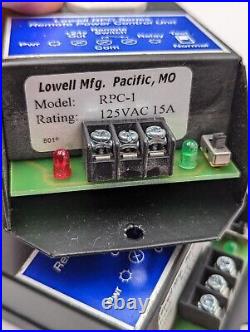 Lowell Remote Power Control Unit Switch 8 Step Sequential Controller RPC-1 SCS-8