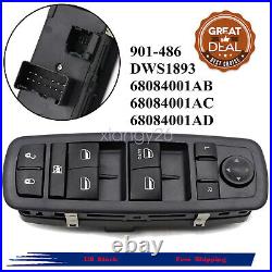Master Power Window Control Switch Front Left For 2011 2012-2016 Dodge Journey
