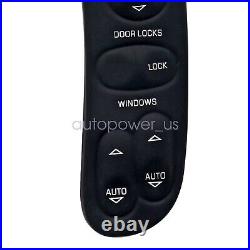 Master Power Window Door Switch 19209381 10092804 for 1997-04 Chevy Corvette C5