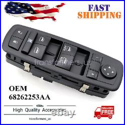 Master Power Window Switch fits 2015-2018 Chrysler 300 Dodge Charger