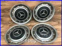 Mercedes Benz Oem W108 W109 W111 W113 W114 Set Of 4 Center Wheel Hub Caps Cap