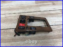 Mercedes Benz Oem W201 190 190e 190d Front Center Console Master Window Switch 2