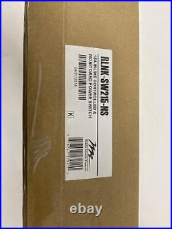 Middle Atlantic RLNK-SW215-NS 15A Inline Controlled & Monitored Power Switch NEW