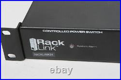 Middle Atlantic RLNK-SW620R 20A Controlled & Monitored Power Switch L880