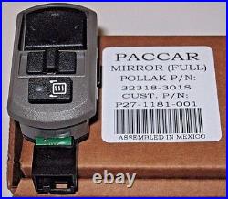 NEW PACCAR OEM KENWORTH 4-Way POWER MIRROR CONTROL SWITCH p/n P27-1181-001