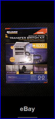 New Reliance Controls 3006HDK 6-circuit Generator Power Transfer Switch Kit
