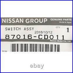 OEM NEW Genuine Nissan Right Power Seat Switch 2003-2008 350Z RH 87016-CD011