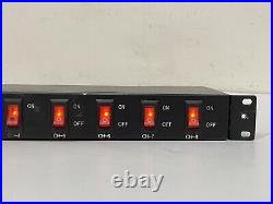 Odyssey LC-08 8 Channel Power Controller with Off/On Switch Rack Mountable