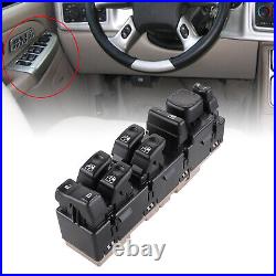 Oe 15883320 Front Driver Left Side Power Window Switch Black For Chevy Brand New