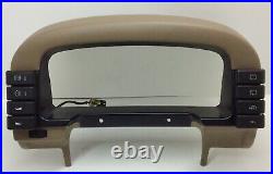 Oem 1998 Land Rover Discovery Instrument Cluster Bezel Switch Cover (1994-2004)