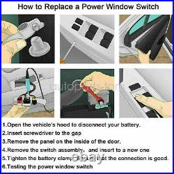 Power Window Control Switch For 2015-2020 Chrysler 300 Dodge Charger Ram 1500