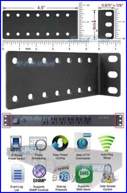 Professional 6-Outlets Remote Power Switch Web Control