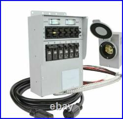 Reliance Controls 8,000 Watt Generator Back-up Power Transfer Switch Kit 3006HDK