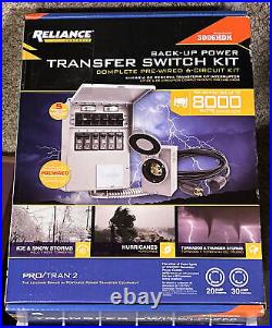 Reliance Controls Back-Up Power Transfer Switch Kit 3006HDK (NEW & SEALED)