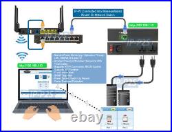 Remote Power Switch With 2-Port Universal Outlets