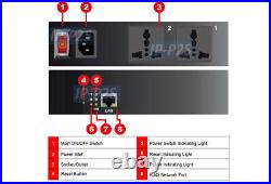 Remote Power Switch With 2-Port Universal Outlets