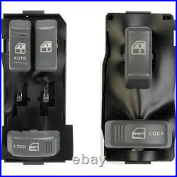 SET-RB901047-F Dorman Power Window Switches Set of 2 New Gray for Chevy Pair