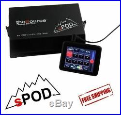 SPOD 8 Circuit SE System with Touchscreen Module For 2007-2018 Jeep Wrangler JK