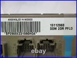 Silverado Sierra 1500 2500 Master Power Window Switch OEM Option DL3 or DPF