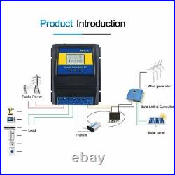 Solar Charge Controller Automatic Dual Power Transfer Switch 11000W Regulator