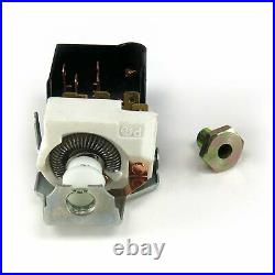 Street Rat Rod GM Switch Kit Dimmer Headlight with Knob Lever Ignition Wiper