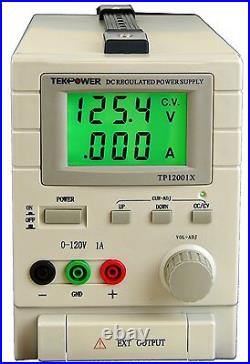 TekPower TP12001X 120V 1A DC Variable Switching Lab Power Supply Adjustable