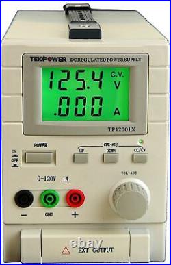 TekPower TP12001X 120V DC Variable Switching Power Supply Output 0-120V @1A