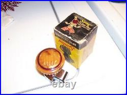 Vintage 50s nos Santay SPIN-UR-WHEEL steering knob auto knob gm street rat rod