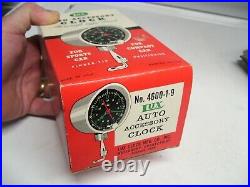 Vintage 70s nos auto Clock Aircraft type service part gm Hot rat rod accessory