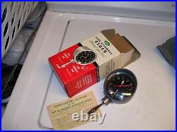 Vintage 70s nos auto Clock Aircraft type service part gm Hot rat rod accessory
