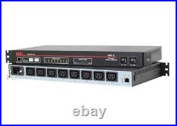 WTI VMR-8HS20-2 Managed Power Controller Outlet Metered PDU, 20A 208V (8)C13