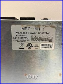 Western Telematic MPC-16H-1 Managed Power Controller Metered Switch FREESHIPPING