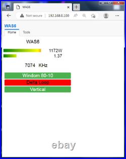 Wi-Fi Remote Antenna Switch & Power / SWR Meter