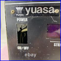 Yuasa CPNC-100 indexer servo controller R-3433 BUSTED POWER SWITCH